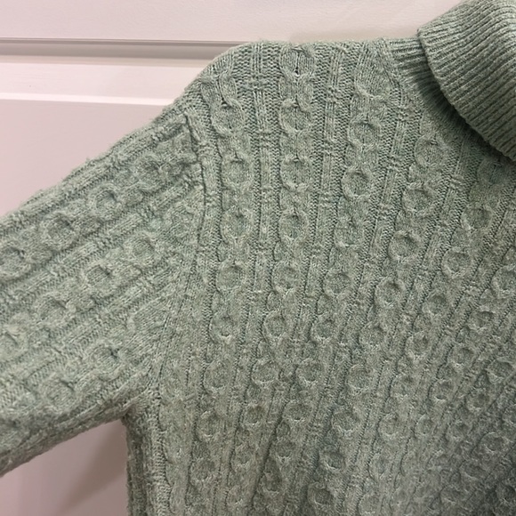 Zara girls crop turtle neck sweater - Picture 2 of 3